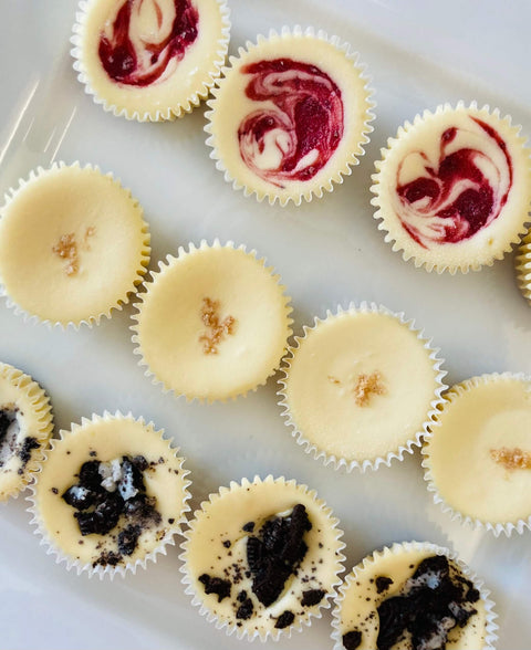 Assorted Gluten Free Mini Cheesecakes