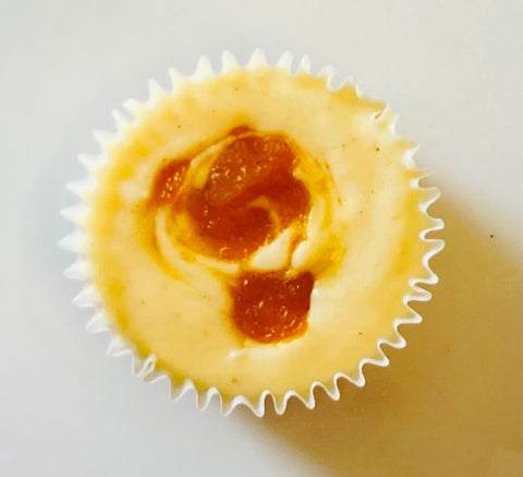 Peaches & Cream Cheesecake Minis - 1 Dozen