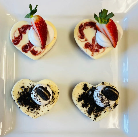Dessert For 2 - Cheesecake Hearts