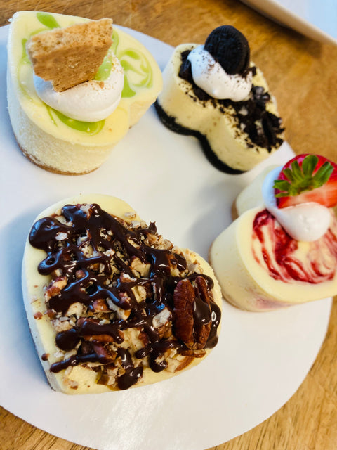 Dessert For 2 - Cheesecake Hearts