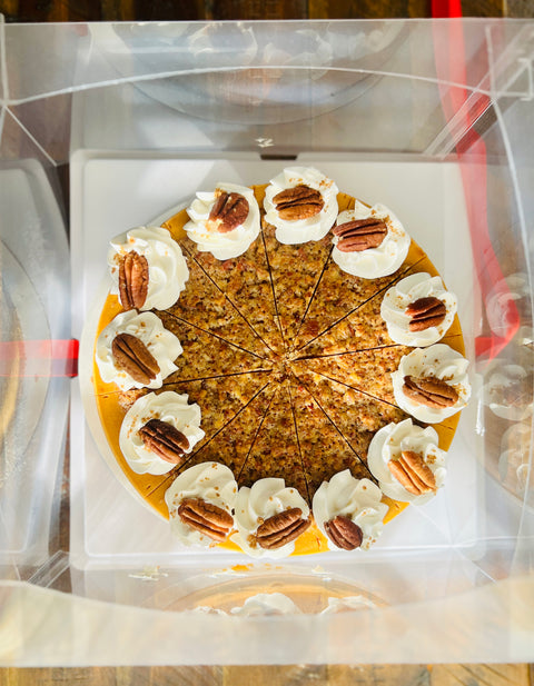Sweet Potato Pecan Cheesecake