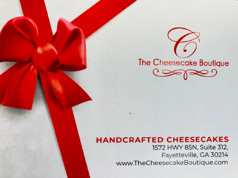 Cheesecake Gift Cards